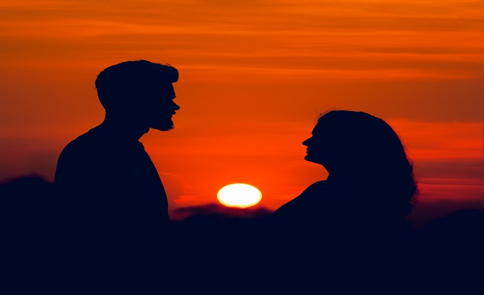 couple dp for whatsapp half half